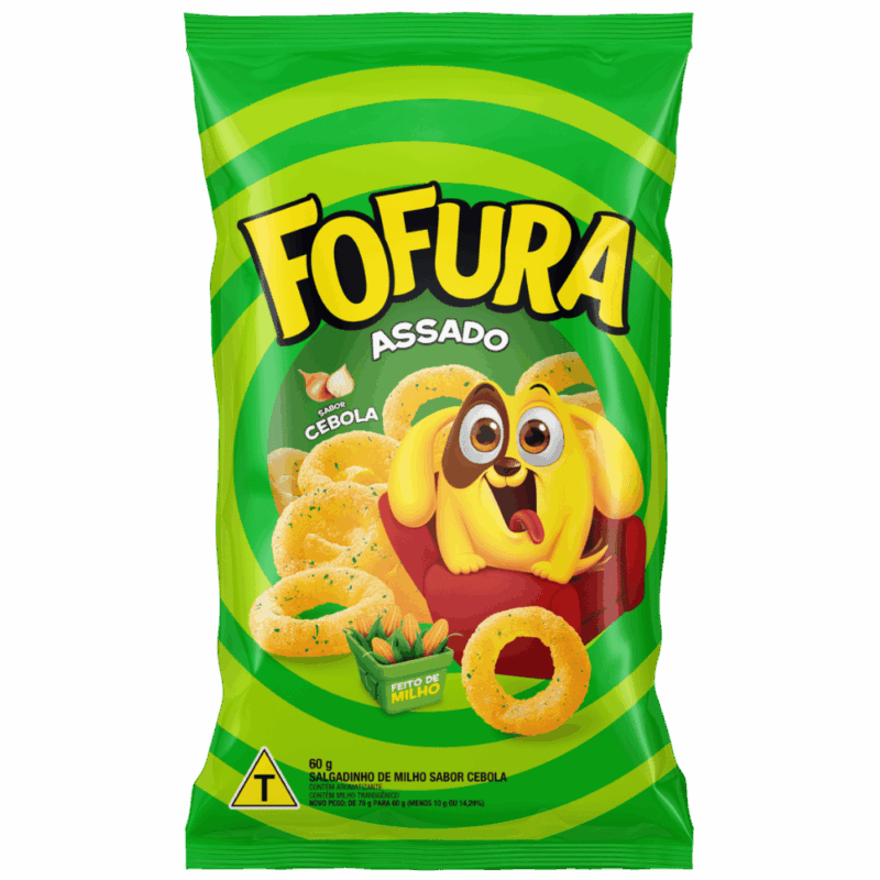 SALGADINHO FOFURA ASSADO CEBOLA 60G