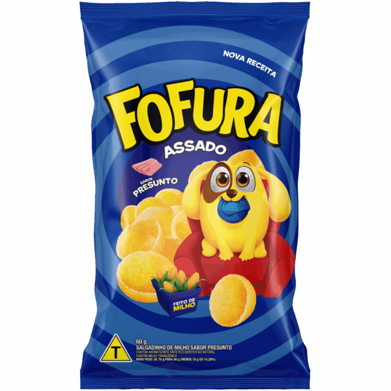 SALGADINHO FOFURA ASSADO PRESUNTO 60G