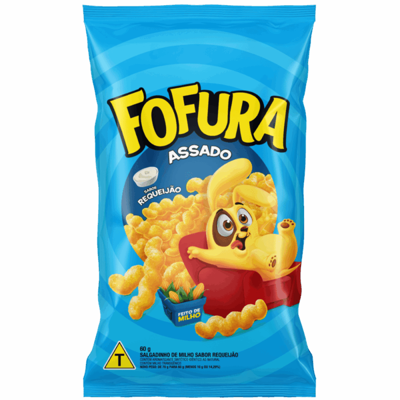 SALGADINHO FOFURA ASSADO REQUEIJAO 60G