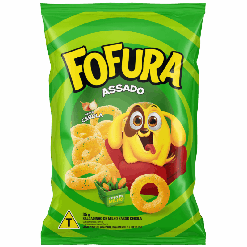 SALGADINHO FOFURA ASSADO CEBOLA 35G