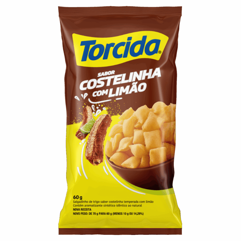 SALGADINHO TORCIDA VINAGRETE 60G