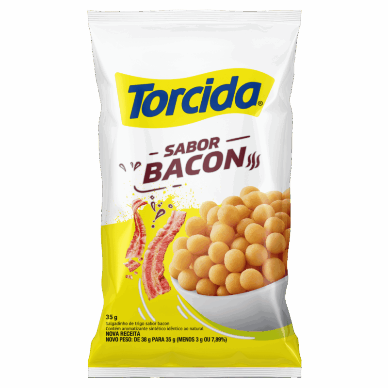 SALGADINHO TORCIDA BACON 35G